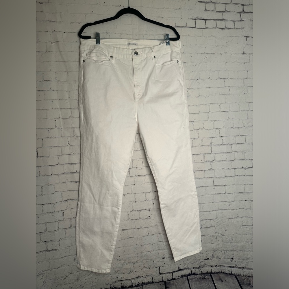 White Good American jeans